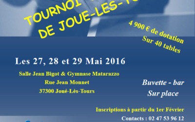 Tournoi National B de Joué lès Tours