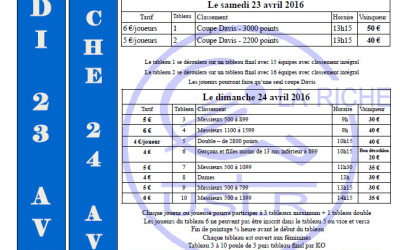 Tournoi Régional de La Riche