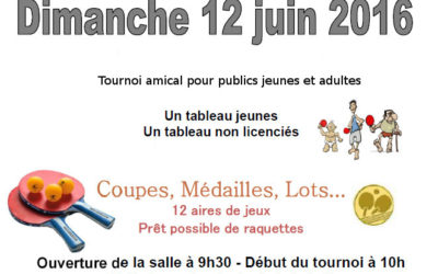 Tournoi amical de Semblançay