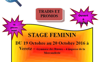Stage féminin à Veretz