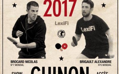 Ultimate Ping France Open Lexify 2017 à Chinon