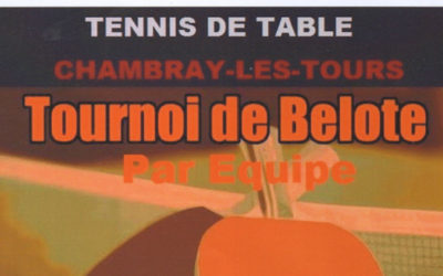 Un tournoi de belote à Chambray-lès-Tours