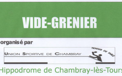 Vide-grenier à Chambray lès Tours
