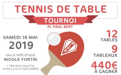 Le club PL Paul Bert organise son tournoi à La Ville aux Dames