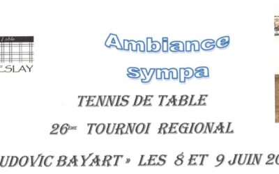 Le Tournoi « Ludovic Bayart » de Parçay-Meslay