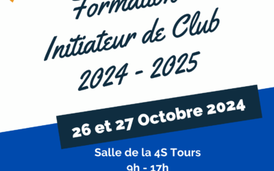 Formation initiateur de club 2024 / 2025