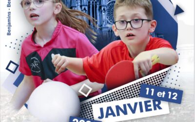 Top 16 National moins de 10 ans – 11 et 12 Janvier 2025